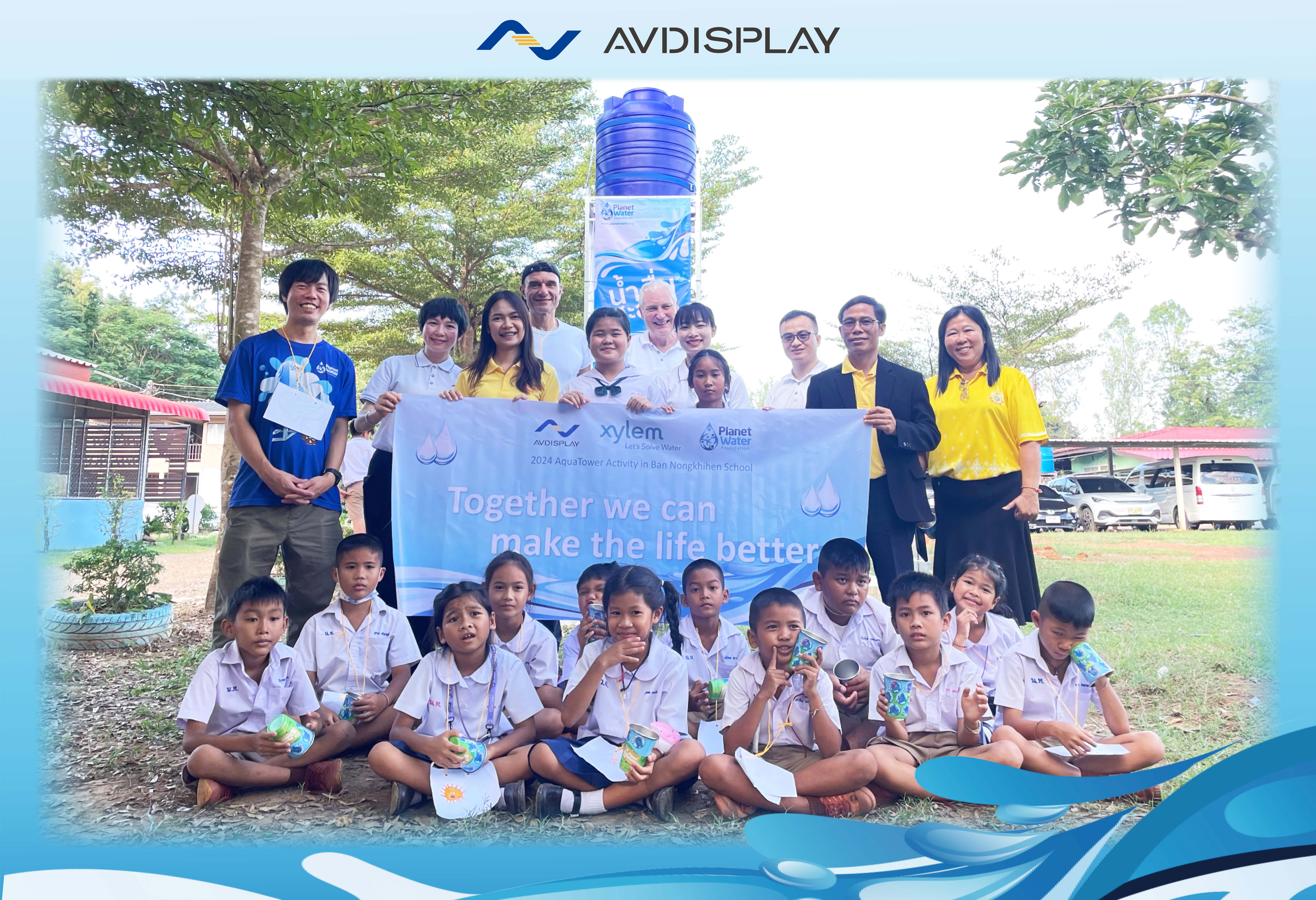 助力ESG發(fā)展丨秋田微聯(lián)合Xylem為泰國(guó)學(xué)校捐建凈水設(shè)施